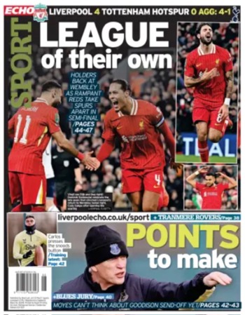 Liverpool Echo Backpage