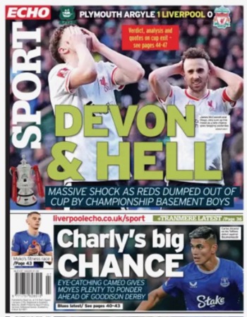 Liverpool Echo Backpage