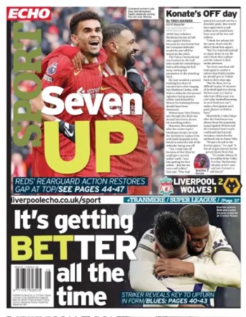 Liverpool Echo Backpage