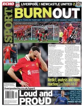 Liverpool Echo Backpage