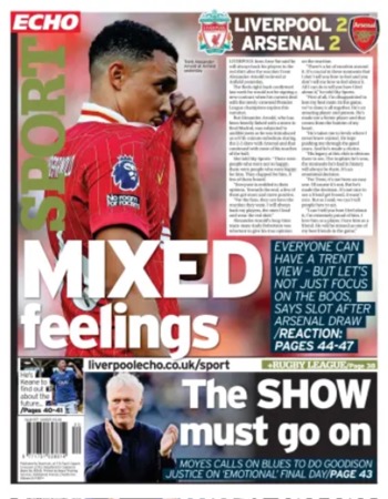 Liverpool Echo Backpage