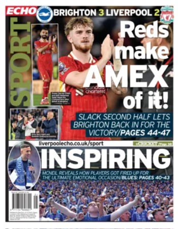 Liverpool Echo Backpage