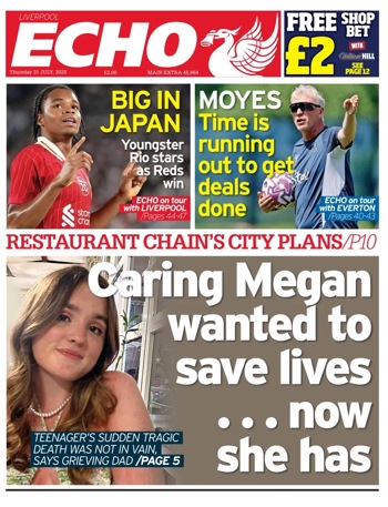 Liverpool Echo Backpage