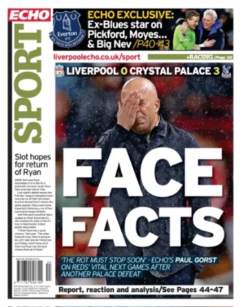 Liverpool Echo Backpage