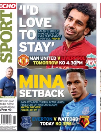 Liverpool Echo Backpage (Before)