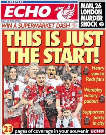 Liverpool Echo Frontpage