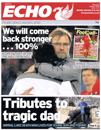 Liverpool Echo Frontpage