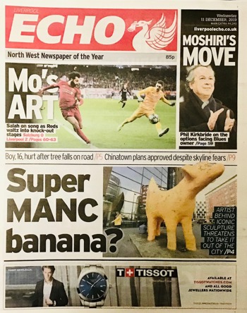Liverpool Echo Frontpage