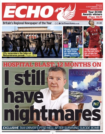 Liverpool Echo Frontpage
