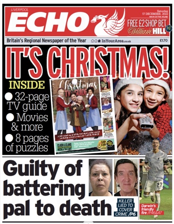 Liverpool Echo Frontpage