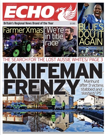Liverpool Echo Frontpage