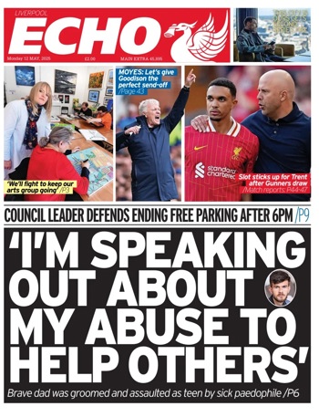 Liverpool Echo Frontpage