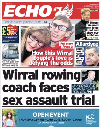 Liverpool Echo Frontpage (Before)