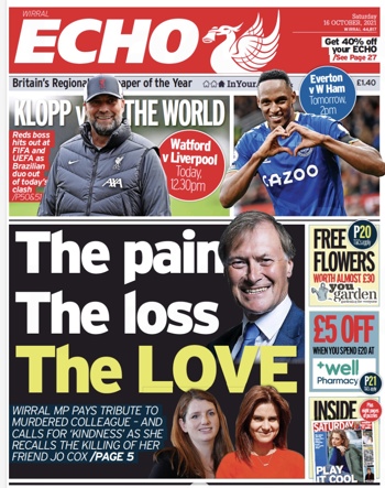 Liverpool Echo Frontpage (Before)