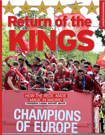 Liverpool Echo Monday Souvenir Issue 1