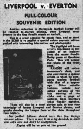 Liverpool Echo Special Advert