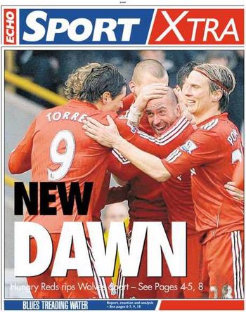 Liverpool Echo Sports page