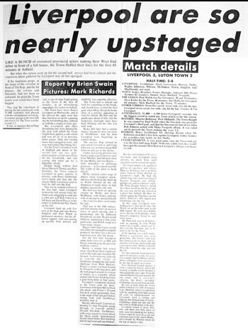 Liverpool Nearly Upstaged