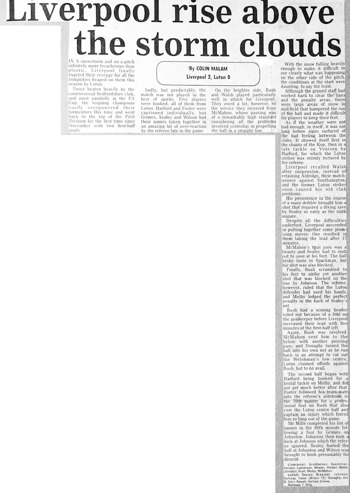 Liverpool Rise Above Storm Clouds