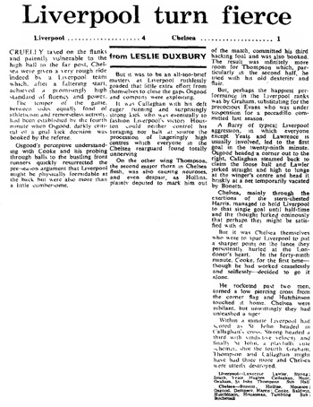 Liverpool Turn Fierce