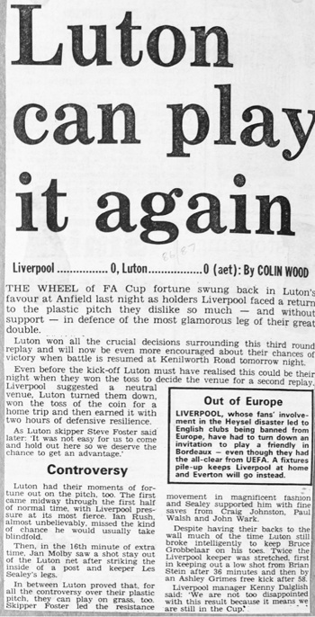 Luton Can Play It Again