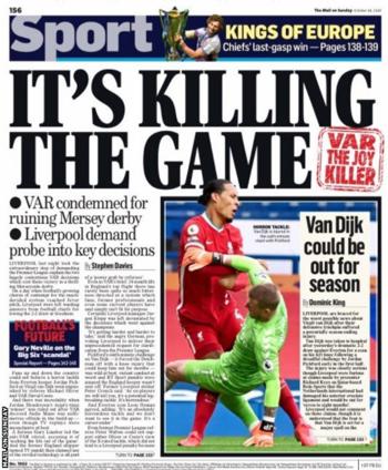 Mail On Sunday Backpage