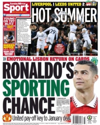 Mail On Sunday Backpage