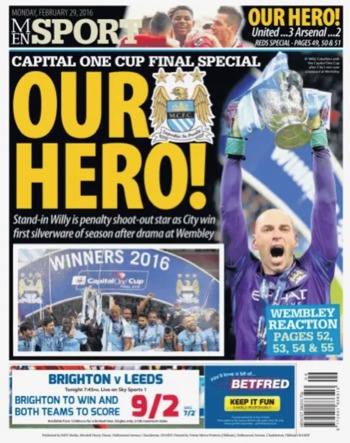 Manchester Evening News Backpage
