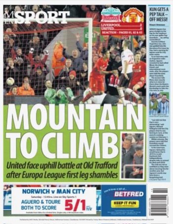 Manchester Evening News Backpage