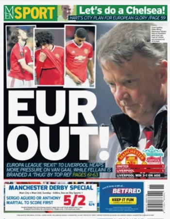 Manchester Evening News Backpage