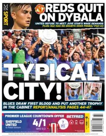 Manchester Evening News Backpage