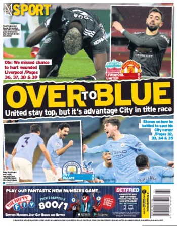 Manchester Evening News Backpage