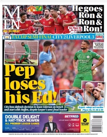 Manchester Evening News Backpage
