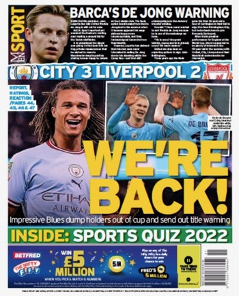 Manchester Evening News Backpage