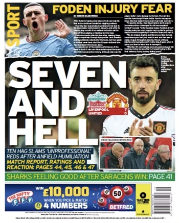 Manchester Evening News Backpage