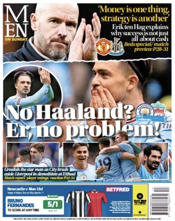 Manchester Evening News Backpage