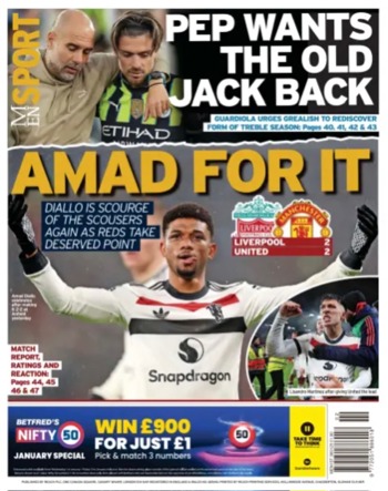 Manchester Evening News Backpage