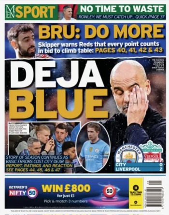 Manchester Evening News Backpage