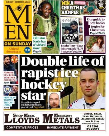 Manchester Evening News Frontpage (Before match)