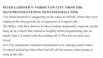 Manchester Evening News Report