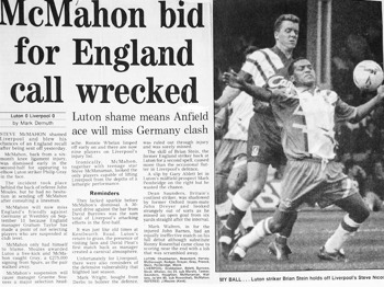 McMahon England Bid Wrecked
