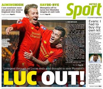 Metro Back Page