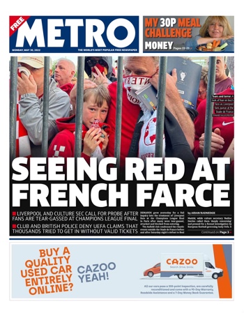 Metro Frontpage