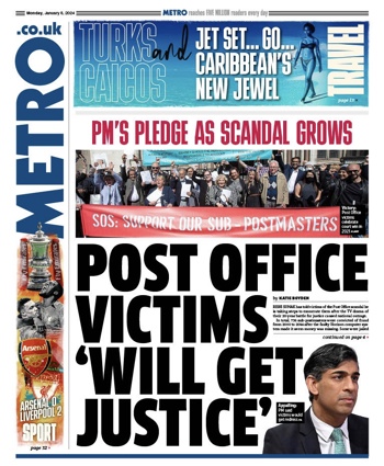 Metro Frontpage
