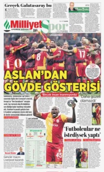 Milliyet Backpage