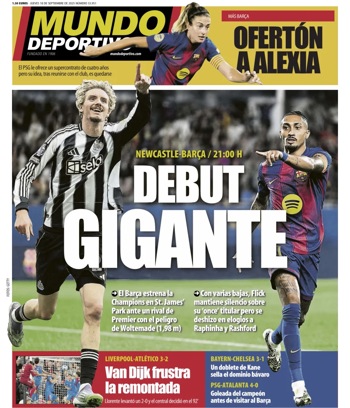 Mundo Deportivo Front Cover