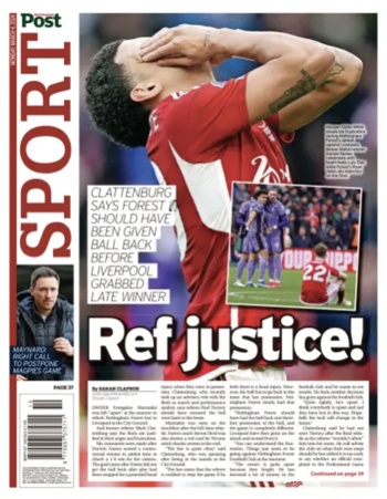 Nottingham Post Backpage