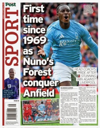 Nottingham Post Backpage
