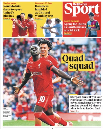 Observer Sport Cover