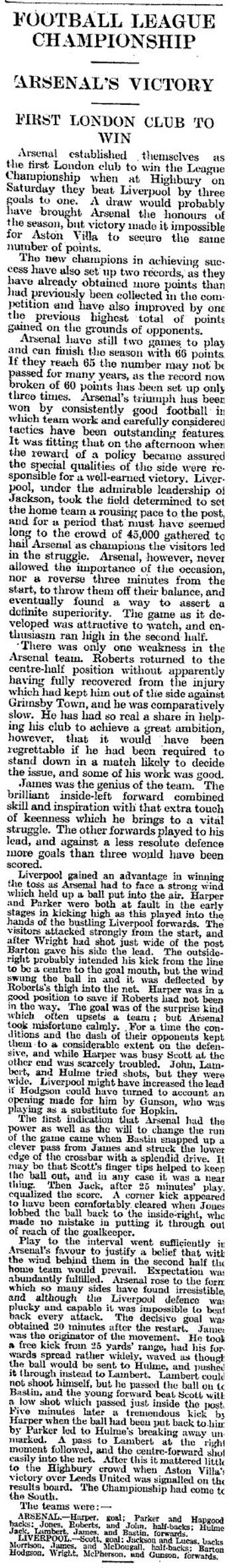 Press Cutting